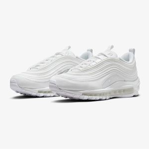 🆕 Nike Air Max 97 White/White Women’s Sz 8 NEW